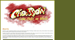 Desktop Screenshot of chowbow.com